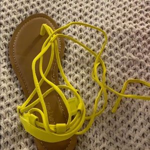 Neon Sandals